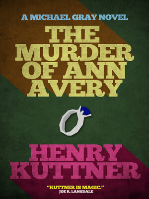 The Murder of Ann Avery - ebook